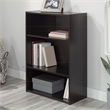 Sauder Beginnings Engineered Wood 3-Shelf Bookcase in Cinnamon Cherry