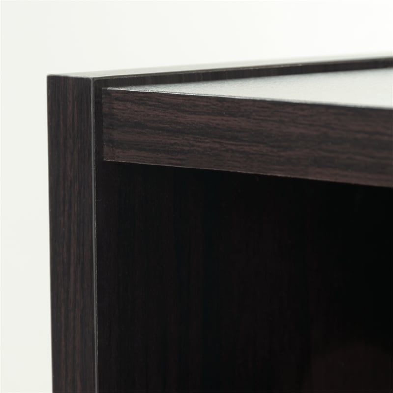 Sauder Beginnings Engineered Wood 3-Shelf Bookcase in Cinnamon Cherry
