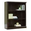 Sauder Select 3 Shelf Bookcase in Jamocha Wood Black