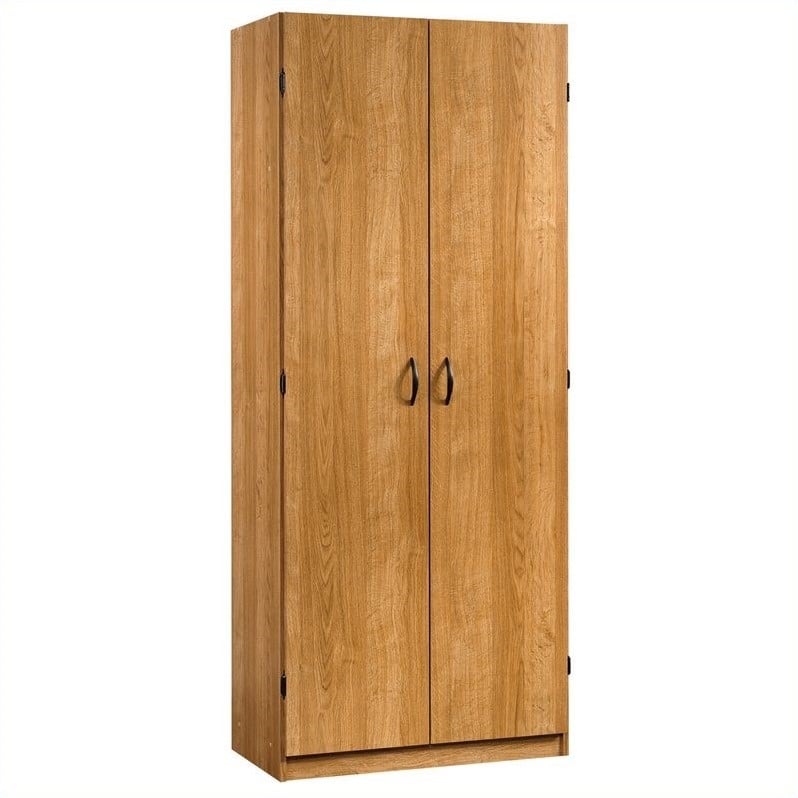 Sauder Beginnings Storage Cabinet in Highland Oak   413326