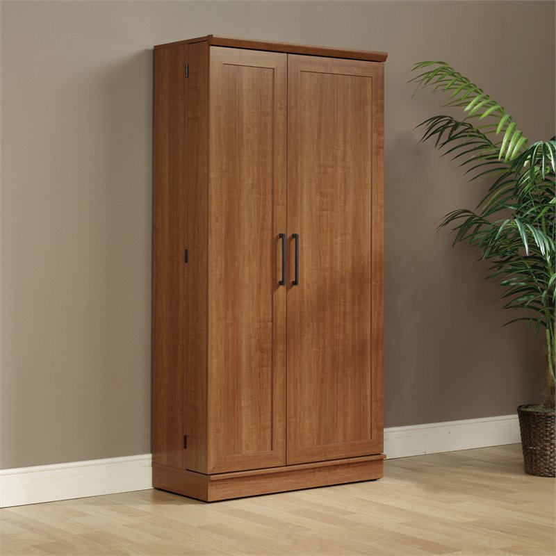 HomePlus Storage Cabinet in Sienna Oak - Sauder 411963