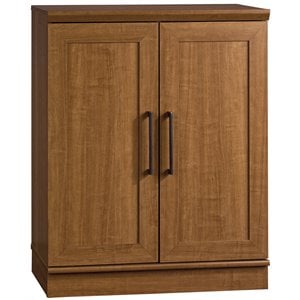 sauder homeplus base cabinet in sienna oak finish