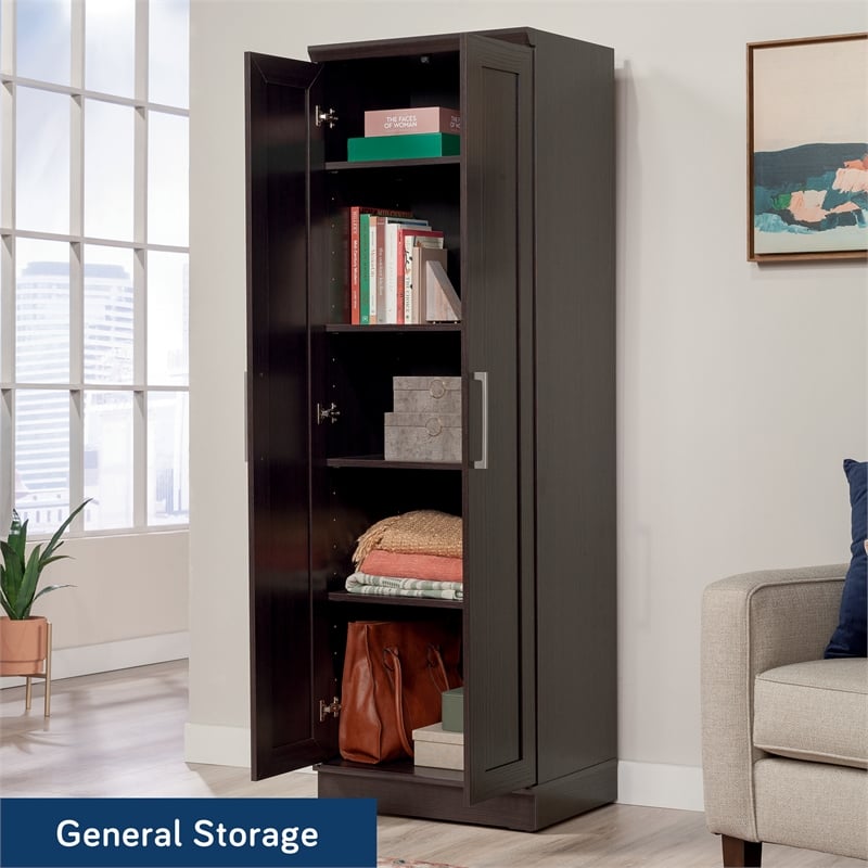 Sauder Homeplus Engineered Wood Storage Cabinet in Dakota Oak
