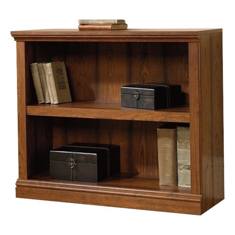 Sauder Select 2 Shelf Bookcase in Washington Cherry Cymax Business
