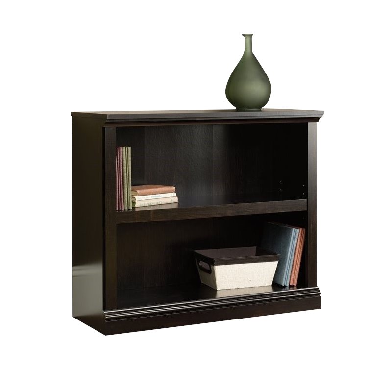 Sauder Select 2 Shelf Bookcase in Estate Black Cymax Business