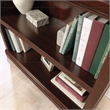 Sauder Select Engineered Wood 2 Shelf Bookcase in Select Cherry