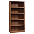 Sauder Select Engineered Wood 5 Shelf Bookcase in Washington Cherry