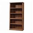 Sauder Select Engineered Wood 5 Shelf Bookcase in Washington Cherry