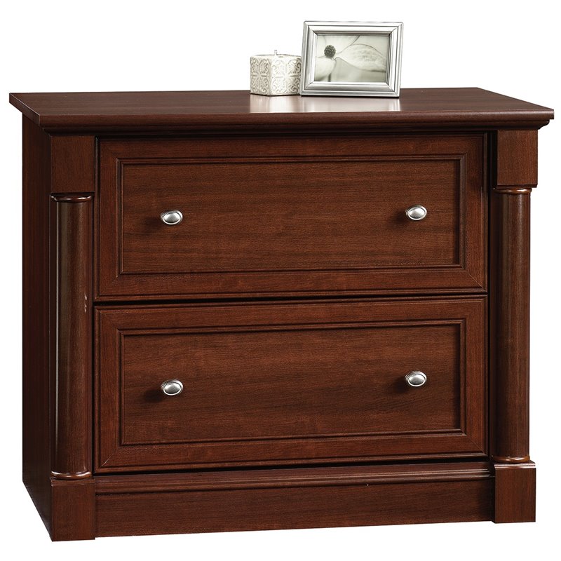 Sauder Palladia Lateral File Cabinet In Cherry 412015