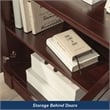 Sauder Palladia Engineered Wood 3-Shelf Bookcase in Select Cherry