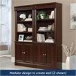 Sauder Palladia Engineered Wood 3-Shelf Bookcase in Select Cherry