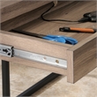 Sauder Transit L Desk in Salt Oak