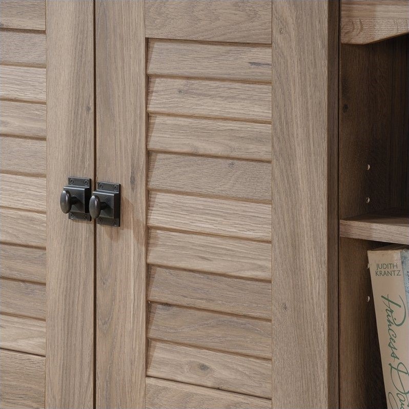 Sauder Harbor View TV Stand in Salt Oak 415055