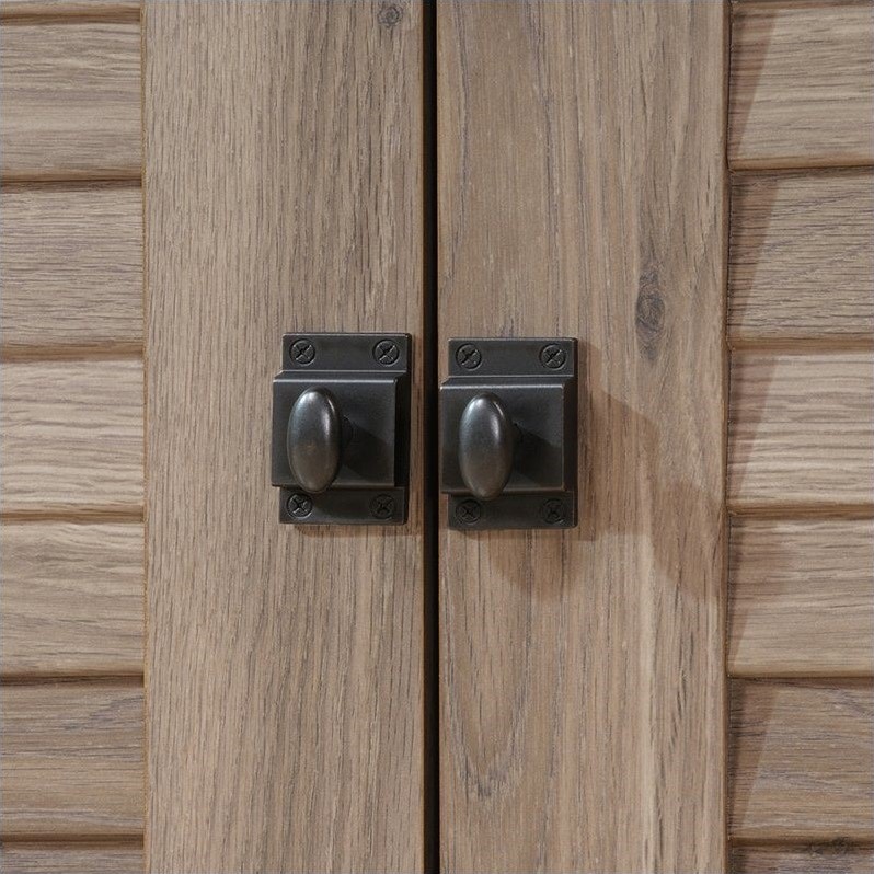 Sauder Harbor View TV Stand in Salt Oak 415055