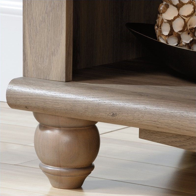 Sauder Harbor View TV Stand in Salt Oak 415055