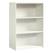 Sauder Beginnings Engineered Wood 3-Shelf Bookcase in Soft White