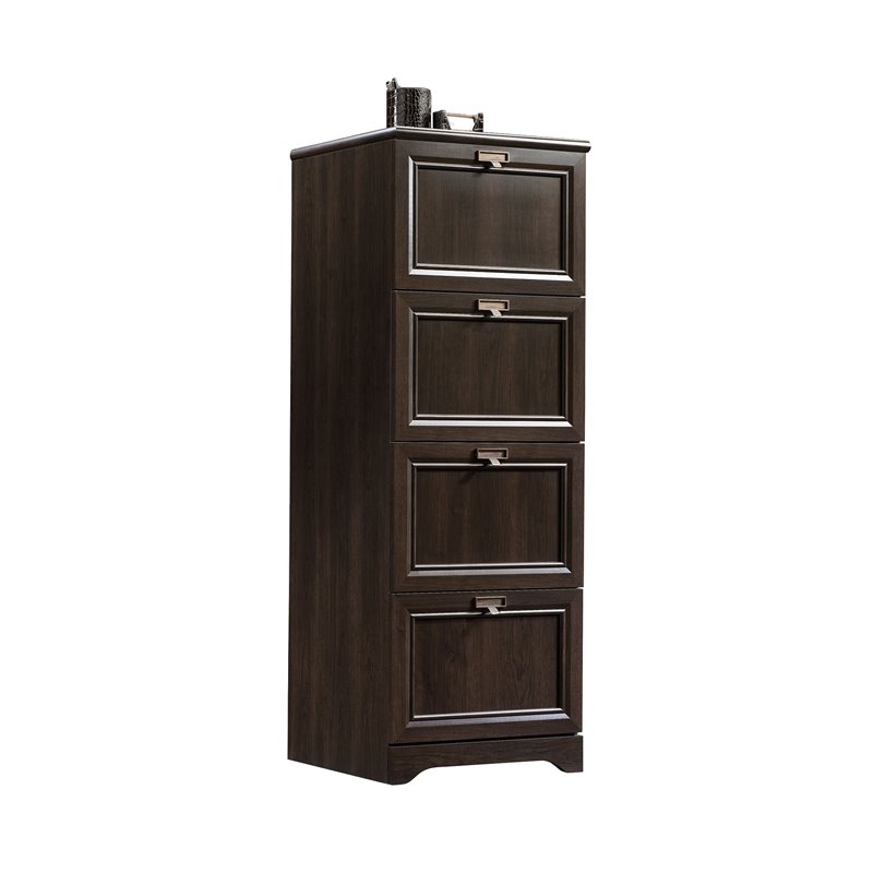 Sauder File Cabinet In Cinnamon Cherry 415978