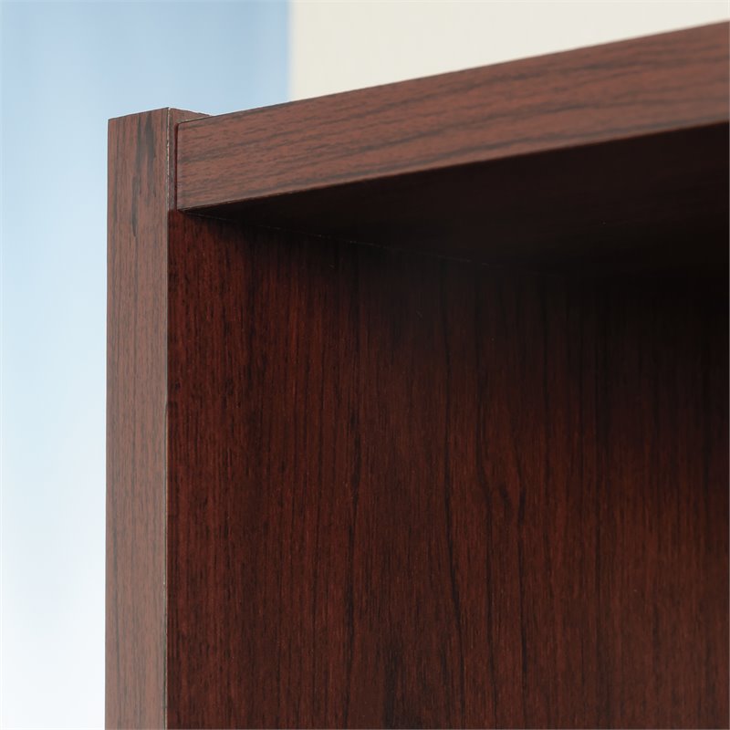Sauder Beginnings Engineered Wood 5-Shelf Bookcase in Brook Cherry