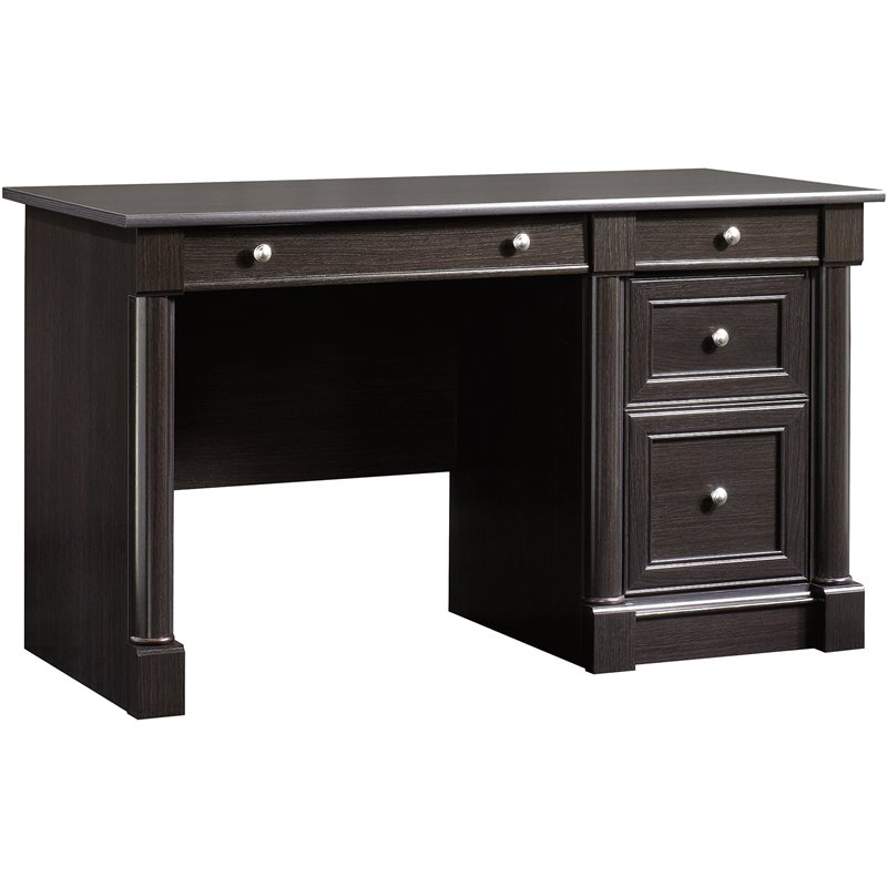 sauder avenue eight executive desk in wind oak