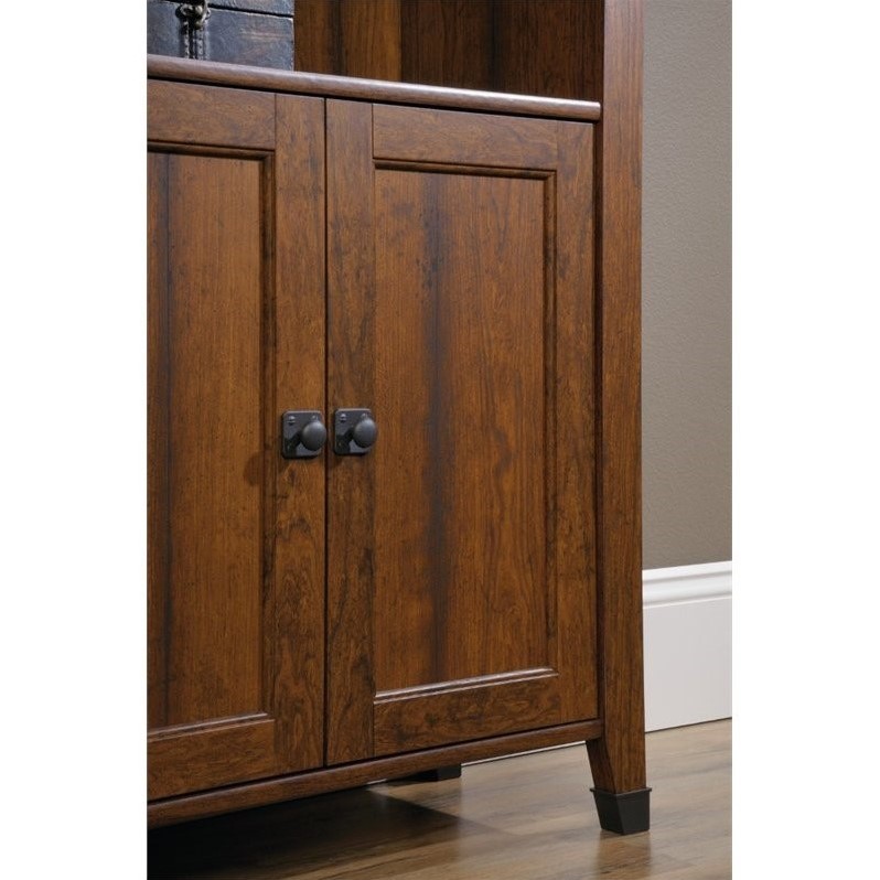 Sauder Carson 3 Shelf Bookcase in Washington Cherry Cymax Business