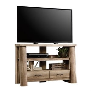 sauder boone mountain media stand for tvs up to 47