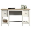 Sauder Cottage Road Wood Computer Desk in Soft White