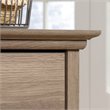 Sauder Barrister Lane Engineered Wood Executive Desk in Salt Oak