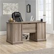 Sauder Barrister Lane Engineered Wood Executive Desk in Salt Oak