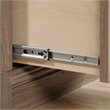 Sauder Barrister Lane Engineered Wood Executive Desk in Salt Oak