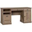 Sauder Barrister Lane Engineered Wood Executive Desk in Salt Oak
