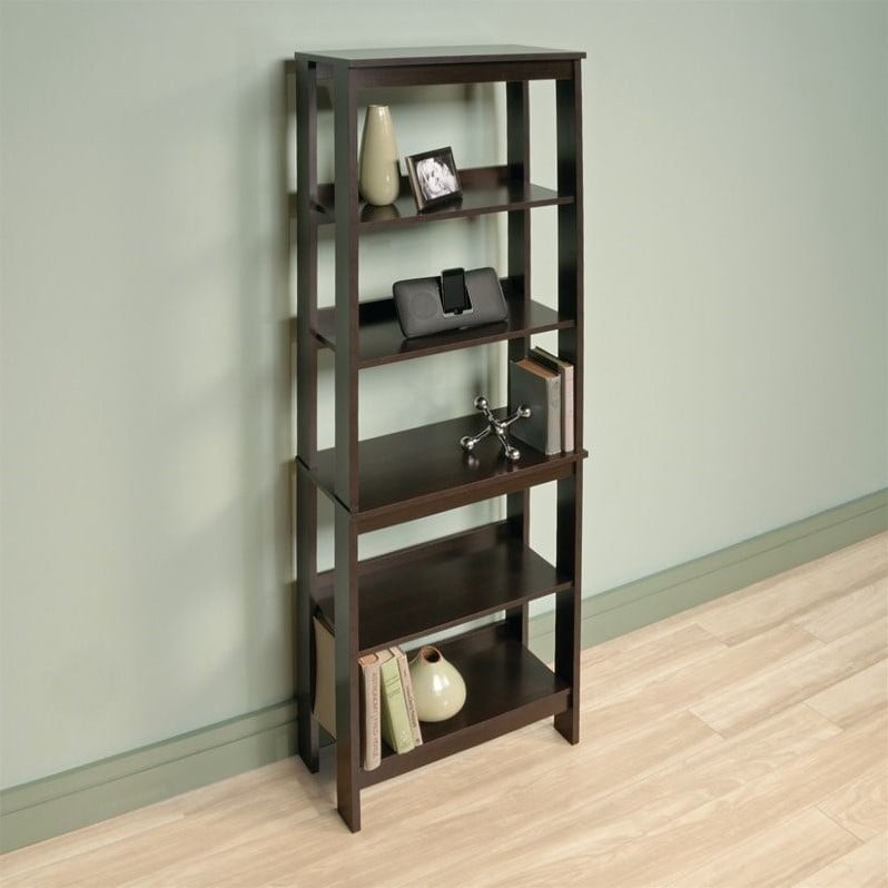 5 Shelf Storage Unit in Cinnamon Cherry 418455