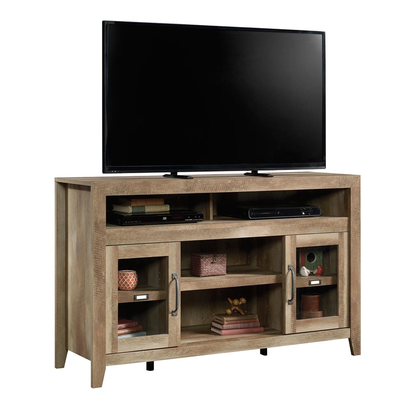 Sauder Dakota Pass TV Stand in Craftsman Oak Cymax Business