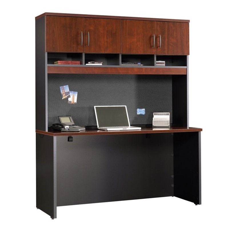 Credenza And Hutch In Classic Cherry 419717 401448 Kit Credenza And Hutch In Classic Cherry