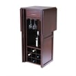 Winsome Newport Expandable Counter Wine Solid Wood Home Bar in Antique Walnut