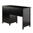 Winsome Delta Office Transitional Solid Wood Writing Desk in Black