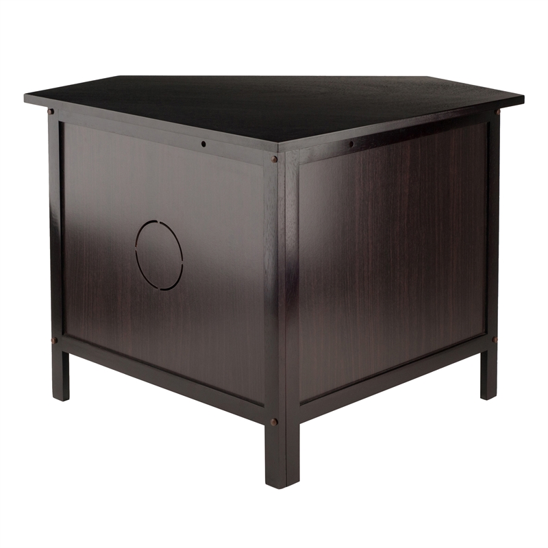 Winsome Zena Corner Solid Wood TV Stand for TVs up to 27