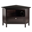 Winsome Zena Corner Solid Wood TV Stand for TVs up to 27