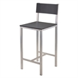 Winsome Hanley 3-Piece Counter Height Solid Wood Dining Set in Black