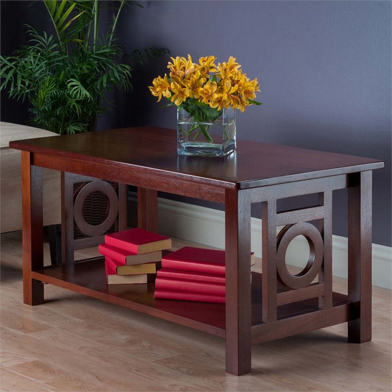 Winsome Ollie Coffee Table In Walnut