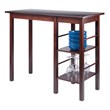 Winsome Egan Transitional Solid Wood Dining Table in Antique Walnut