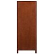 Winsome Brooke Jelly Transitional Solid Wood Cupboard in Walnut