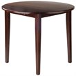 Winsome Clayton 3-Piece Drop Leaf Solid Wood Dining Set - Walnut