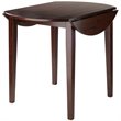 Winsome Clayton 3-Piece Drop Leaf Solid Wood Dining Set - Walnut