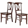 Winsome Clayton 3-Piece Drop Leaf Solid Wood Dining Set - Walnut