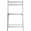 Winsome Robin Transitional Solid Wood Folding Chair in White (Set of 4)