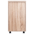 Winsome Kenner 3-Drawer Wooden Mobile File Cabinet in Reclaimed Wood and White