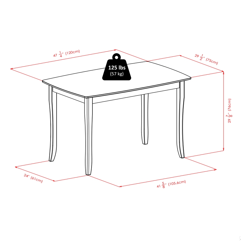Winsome Inglewood 5-Piece 47