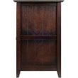 Winsome Burke 2-Drawer Transitional Solid Wood File Cabinet in Coffee