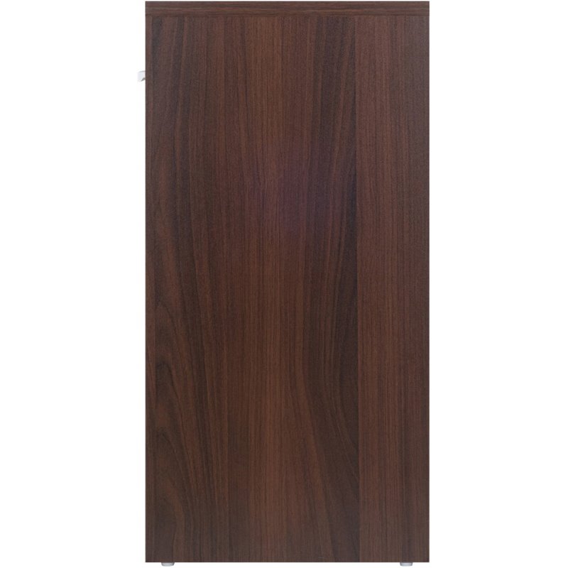 Winsome Rennick 1 Drawer Transitional Wooden Side Table in Cocoa