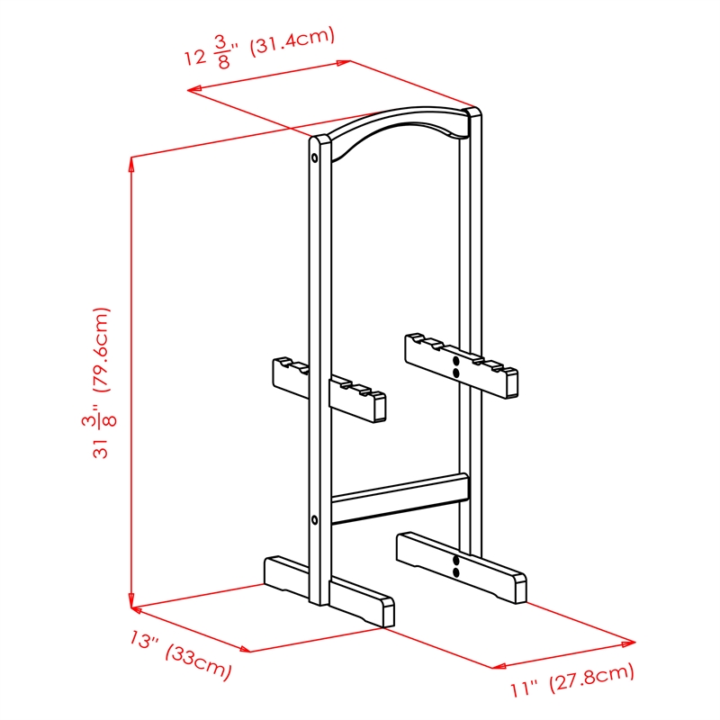 Winsome Nathan 5-Piece Transitional Solid Wood Snack Table Set in Cappuccino